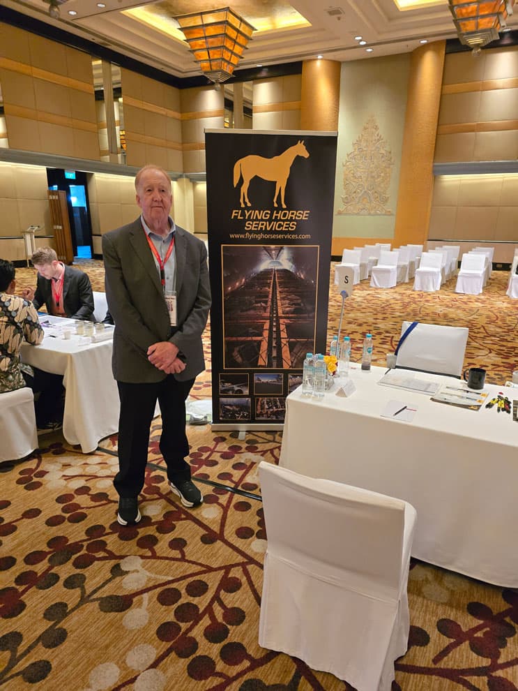 Peter Calnan, founder of Flying Horse Services